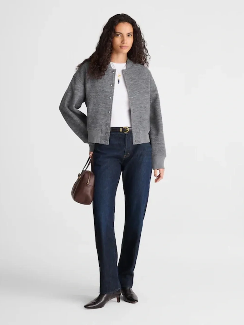 NWT Dean Easy Straight Jeans in Softdrape Size 26 Foundry Dark Wash $158 NX997 - Picture 12 of 15